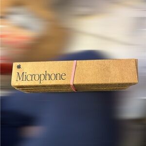 4 Apple Brown Computer Microphone